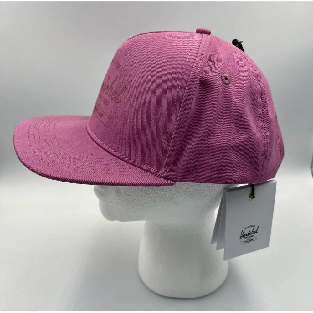 Herschel Original Adjustable Snapback Hat Cap Pink Youth Boys Cap